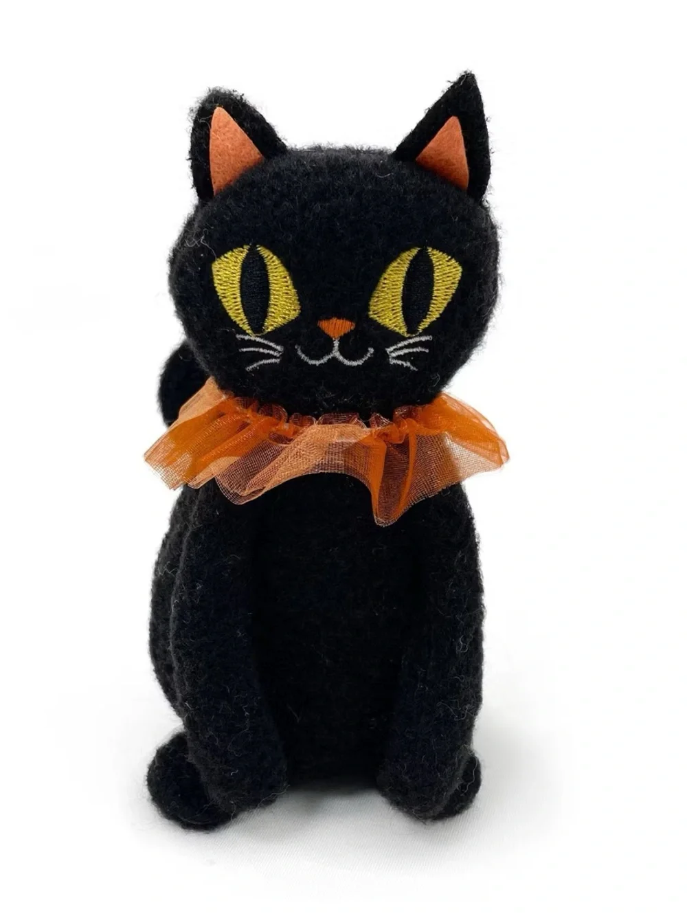 NEW Target Bullseyes Playground Halloween Black Cat Felt Figural